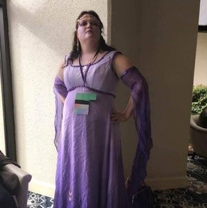 Beautiful Purple Gown